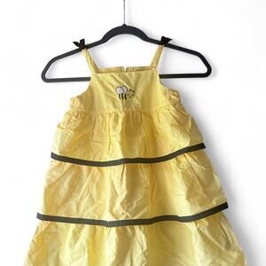 Yellow gymboree bee dress‎ 5t Girls Vintage y2k lightweight cotton blend